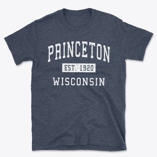 Princeton Wisconsin Classic Established Basic T-Shirt