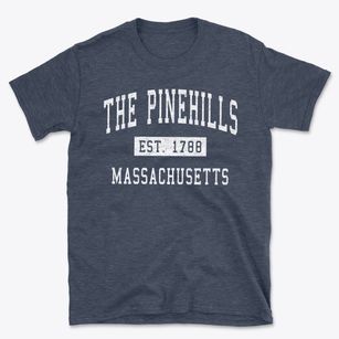 The Pinehills Massachusetts Classic Established Basic T-Shirt