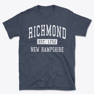 Richmond New Hampshire Classic Established Basic T-Shirt