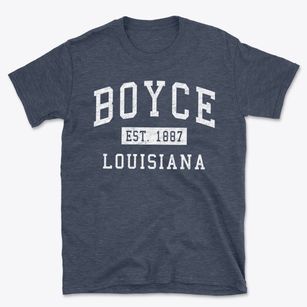 Boyce Louisiana Classic Established Basic T-Shirt
