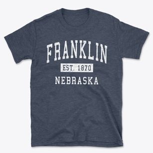 Franklin Nebraska Classic Established Basic T-Shirt