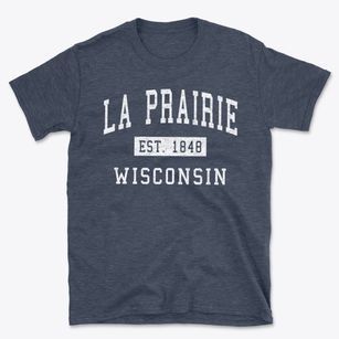 La Prairie Wisconsin Classic Established Basic T-Shirt