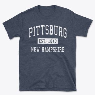 Pittsburg New Hampshire Classic Established Basic T-Shirt