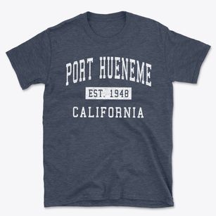 Port Hueneme California Classic Established Basic T-Shirt