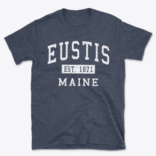 Eustis Maine Classic Established Basic T-Shirt
