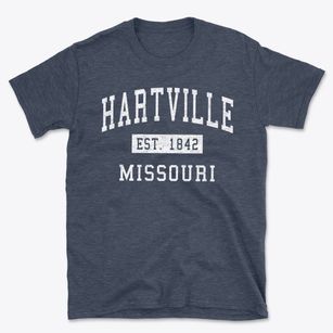 Hartville Missouri Classic Established Basic T-Shirt