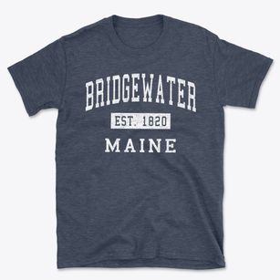 Bridgewater Maine Classic Established Basic T-Shirt