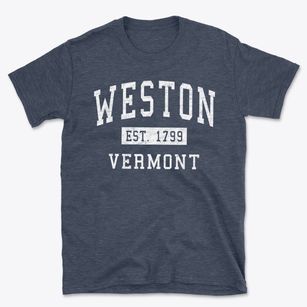 Weston Vermont Classic Established Basic T-Shirt