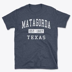 Matagorda Texas Classic Established Basic T-Shirt