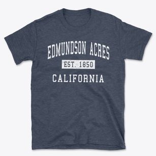 Edmundson Acres California Classic Established Basic T-Shirt