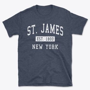 St. James New York Classic Established Basic T-Shirt