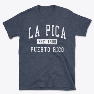 La Pica Puerto Rico Classic Established Basic T-Shirt