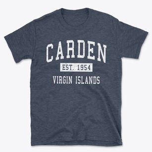 Carden Virgin Islands Classic Established Basic T-Shirt
