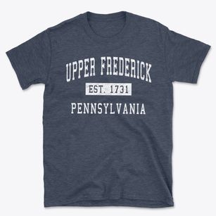 Upper Frederick Pennsylvania Classic Established Basic T-Shirt