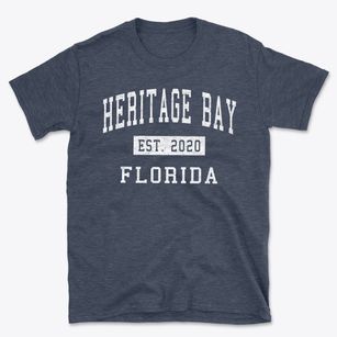 Heritage Bay Florida Classic Established Basic T-Shirt