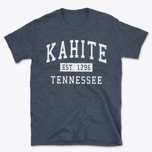 Kahite Tennessee Classic Established Basic T-Shirt