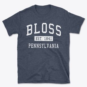 Bloss Pennsylvania Classic Established Basic T-Shirt