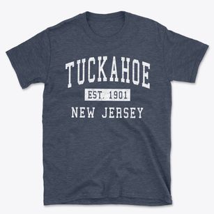 Tuckahoe New Jersey Classic Established Basic T-Shirt