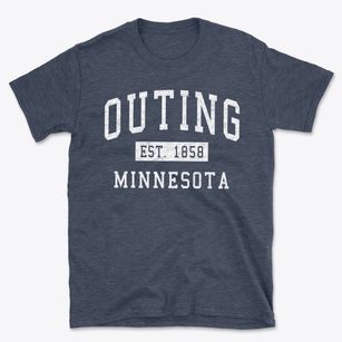 Outing Minnesota Classic Established Basic T-Shirt