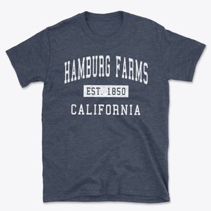 Hamburg Farms California Classic Established Basic T-Shirt
