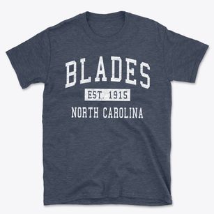 Blades North Carolina Classic Established Basic T-Shirt