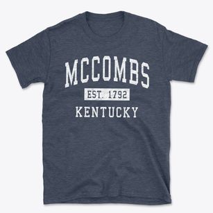 Mccombs Kentucky Classic Established Basic T-Shirt