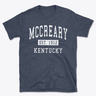 Mccreary Kentucky Classic Established Basic T-Shirt