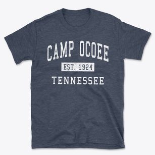 Camp Ocoee Tennessee Classic Established Basic T-Shirt
