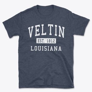 Veltin Louisiana Classic Established Basic T-Shirt