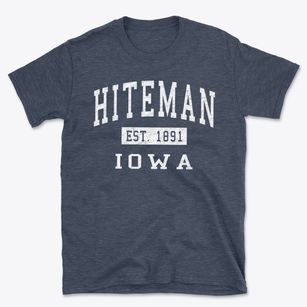 Hiteman Iowa Classic Established Basic T-Shirt