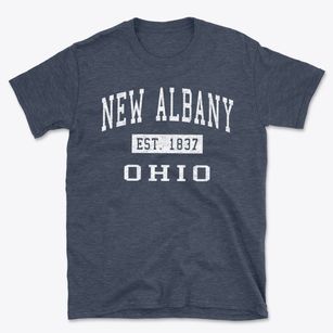 New Albany Ohio Classic Established Basic T-Shirt