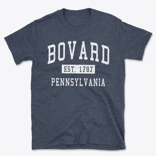 Bovard Pennsylvania Classic Established Basic T-Shirt