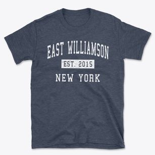 East Williamson New York Classic Established Basic T-Shirt