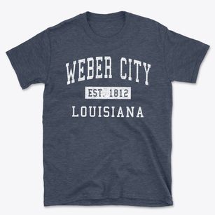 Weber City Louisiana Classic Established Basic T-Shirt