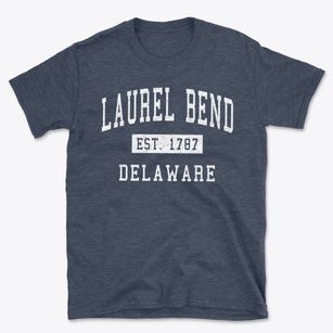 Laurel Bend Delaware Classic Established Basic T-Shirt