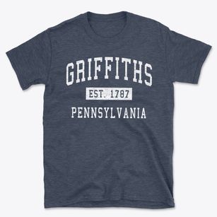 Griffiths Pennsylvania Classic Established Basic T-Shirt
