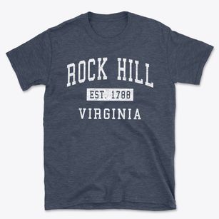 Rock Hill Virginia Classic Established Basic T-Shirt