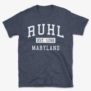 Ruhl Maryland Classic Established Basic T-Shirt