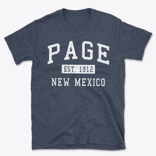 Page New Mexico Classic Established Basic T-Shirt