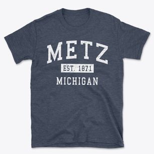 Metz Michigan Classic Established Basic T-Shirt