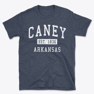 Caney Arkansas Classic Established Basic T-Shirt