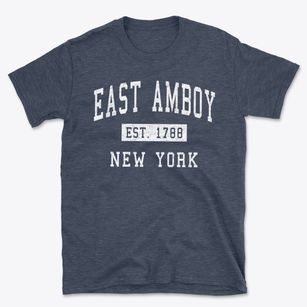 East Amboy New York Classic Established Basic T-Shirt