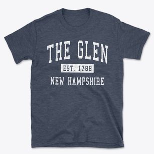 The Glen New Hampshire Classic Established Basic T-Shirt