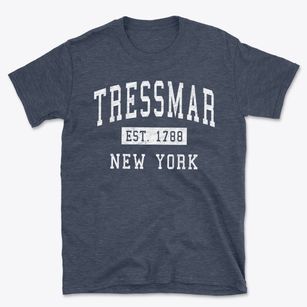 Tressmar New York Classic Established Basic T-Shirt