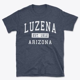 Luzena Arizona Classic Established Basic T-Shirt