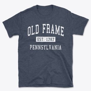 Old Frame Pennsylvania Classic Established Basic T-Shirt