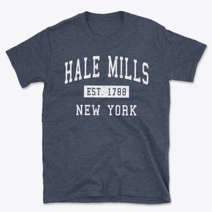 Hale Mills New York Classic Established Basic T-Shirt