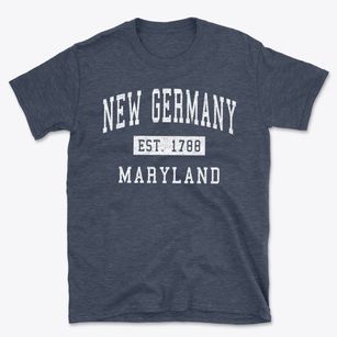 New Germany Maryland Classic Established Basic T-Shirt