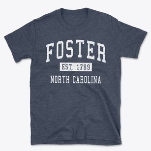 Foster North Carolina Classic Established Basic T-Shirt