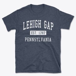 Lehigh Gap Pennsylvania Classic Established Basic T-Shirt